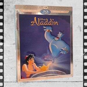 Aladdin Blu-ray DVD Disney Diamond Edition Classic Film